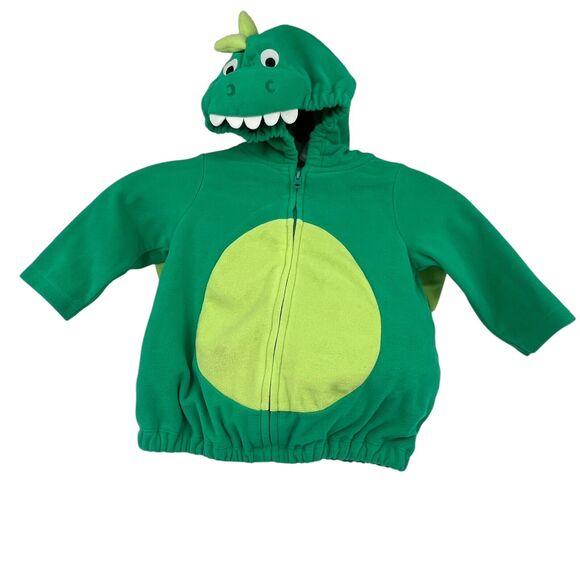 Carter’s Outfit Green Dragon Dinosaur Halloween Costume or Dress Up Sz 12M - Picture 1 of 4